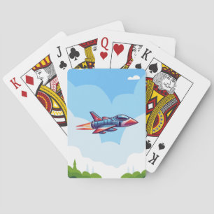 aeroplane/fighter jet playing cards
