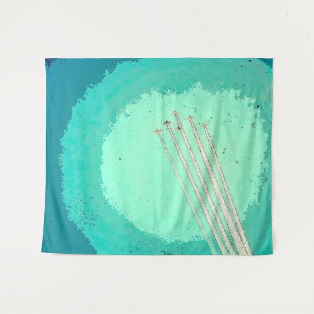 Aeroplane Flight  Tapestry (Front (Horizontal))