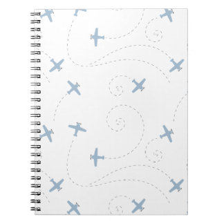 aeroplane flying illustration notebook