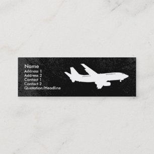 Aeroplane Industry Business Card