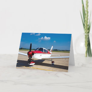 Aeroplane Inspirational Greeting Card