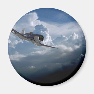 Aeroplane items magnet