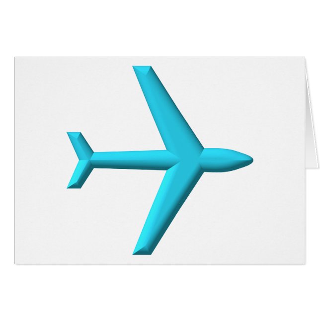 Aeroplane/Jet (Front Horizontal)