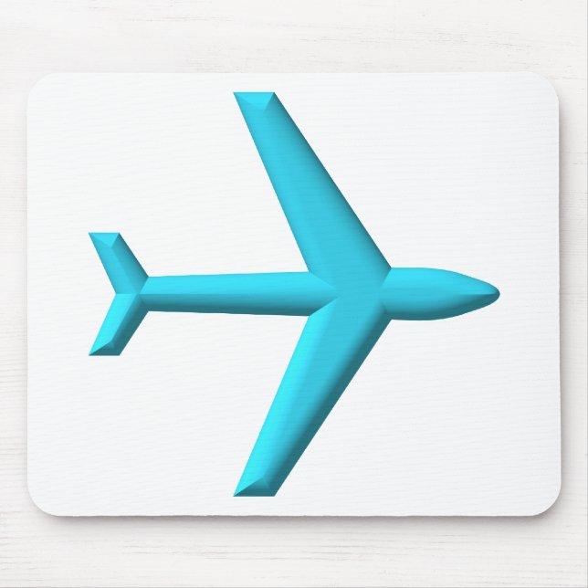 Aeroplane/Jet Mouse Pad (Front)