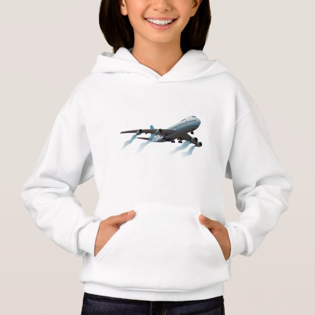 Aeroplane. Jumbo jet. (Front)
