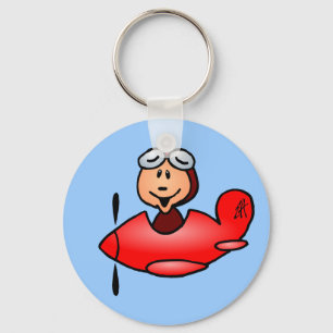 Aeroplane Key Ring