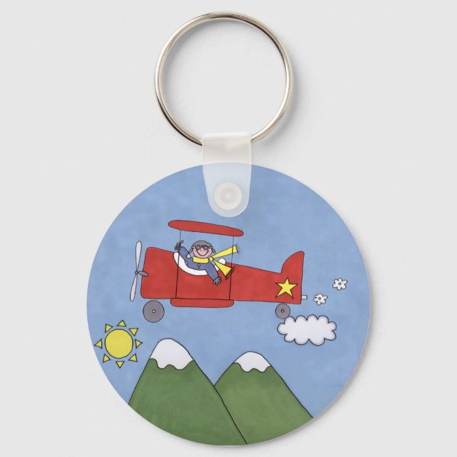 Aeroplane Key Ring (Front)