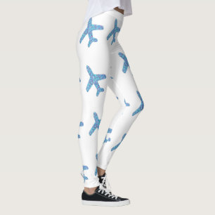 Aeroplane Leggings (white)