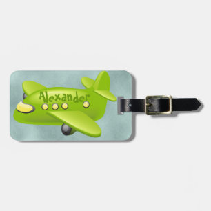 Aeroplane Luggage Tag (personalise)