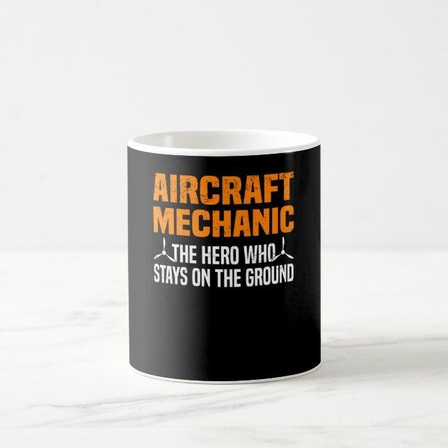Aeroplane Mechanic Aircraft Engineer Engineer Coffee Mug (Center)