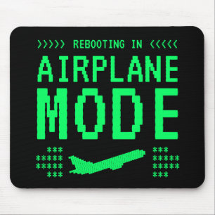 Aeroplane Mode Mouse Pad