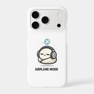 Aeroplane Mode On - Cute Tired Character Headphone