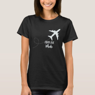 Aeroplane Mode Pilot Aeroplane Plane Aviation 1 T-Shirt