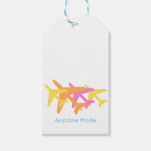 Aeroplane Mode Travel Airline Pilot Crew Adventure Gift Tags