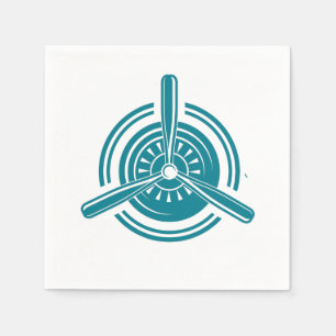 Aeroplane Napkin