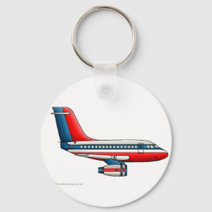 Aeroplane Passenger Jet Plane Key Chains