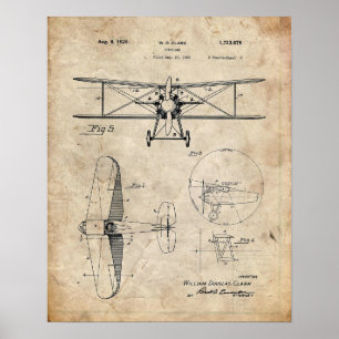 Aeroplane Patent Poster