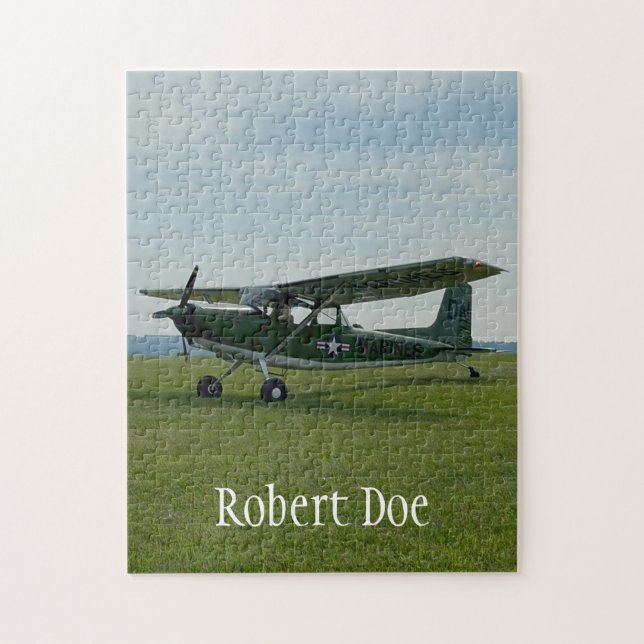 Aeroplane Photo, Aviation,Game Night,Personalised Jigsaw Puzzle (Vertical)