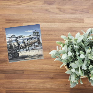 Aeroplane photo, Cool Fun Aviation Glass Coaster