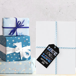 Aeroplane Photo, Love Word, Simple Aviation Gift Tags