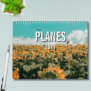 Aeroplane Photos Jet Fighters Aviation 12 Month Calendar