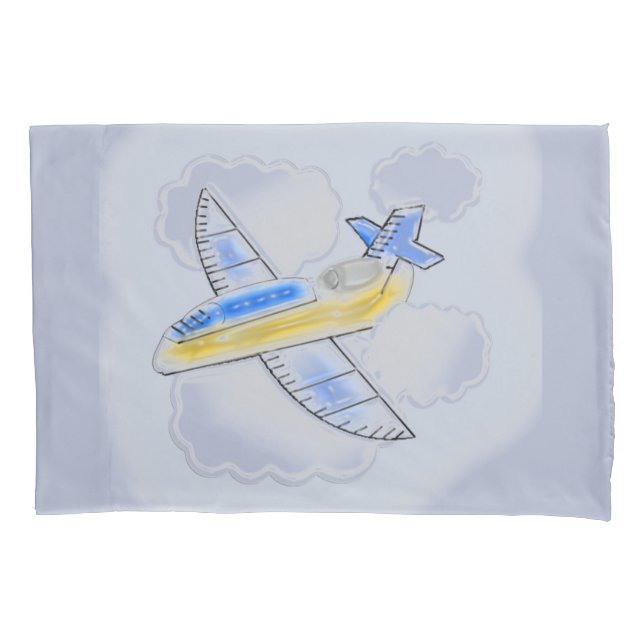 Aeroplane Pillowcase (Front)