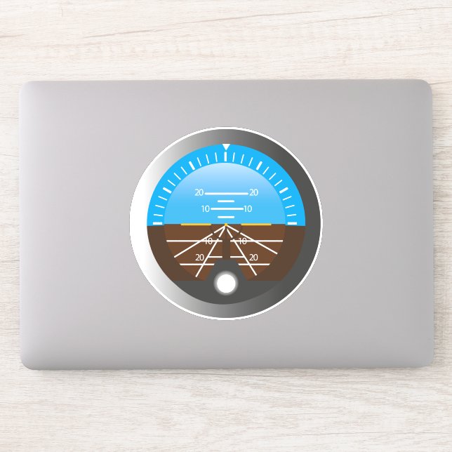 Aeroplane Pilot Attitude Gyro Cockpit Dial (Computer)