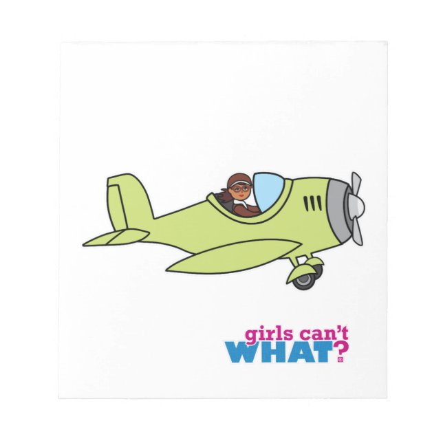 Aeroplane Pilot - Dark Notepad (Front)