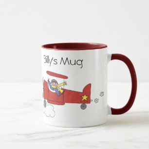 Aeroplane Pilot Mug