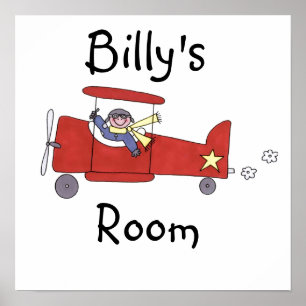 Aeroplane Pilot Poster