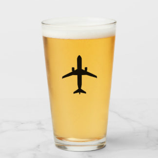 Aeroplane Pint Glass