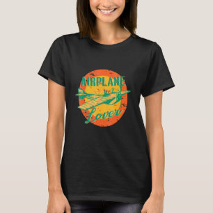 Aeroplane Plane Aviator Aeroplane Aircraft Pilot 1 T-Shirt