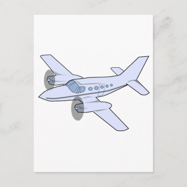 Aeroplane Postcard (Front)