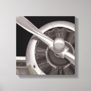 Aeroplane Propeller Closeup Canvas Print