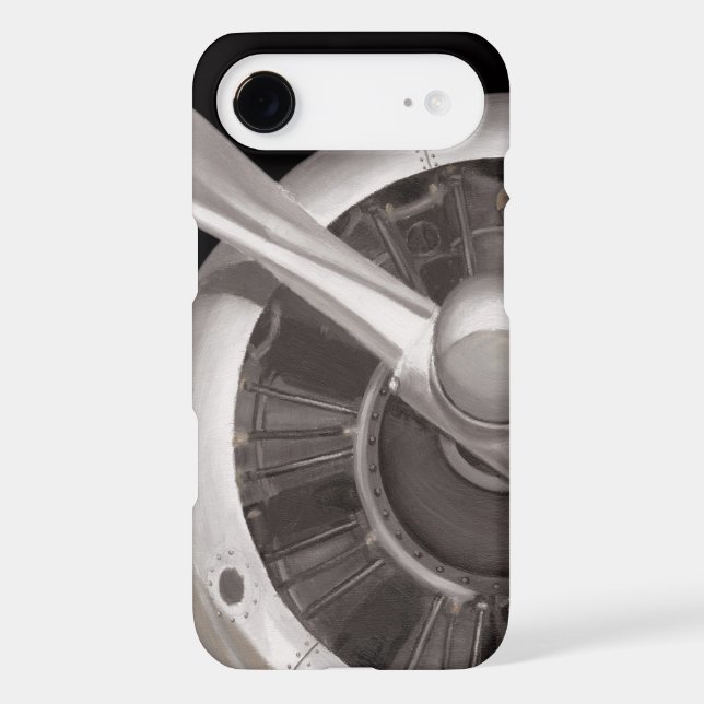 Aeroplane Propeller Closeup Case-Mate iPhone Case (Back)