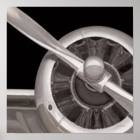 Aeroplane Propeller Closeup