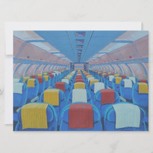 Aeroplane Seats (by Gregorio Undurraga) Card