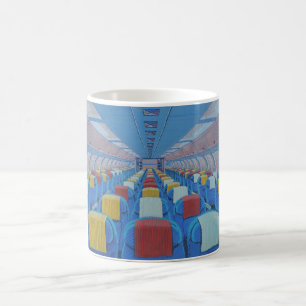 Aeroplane Seats (by Gregorio Undurraga) Coffee Mug