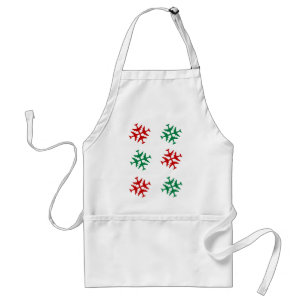 Aeroplane Snowflake Standard Apron