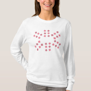 Aeroplane Snowflake T-Shirt