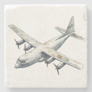Aeroplane Stone Coaster