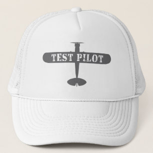 Aeroplane & Test Pilot Trucker Hat