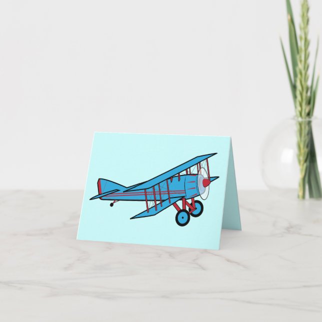 Aeroplane Thank You for the Gift Card (Front)