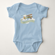Aeroplane Vintage Baby Gift