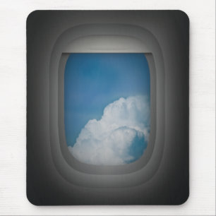 aeroplane window mousepad