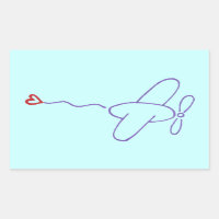 Aeroplane with Heart