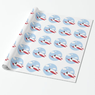 Aeroplane Wrapping Paper