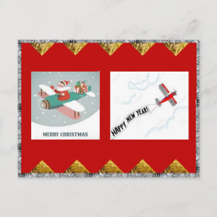 Aeroplanes Holidays Post Card