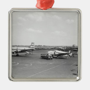 Aeroplanes Metal Ornament