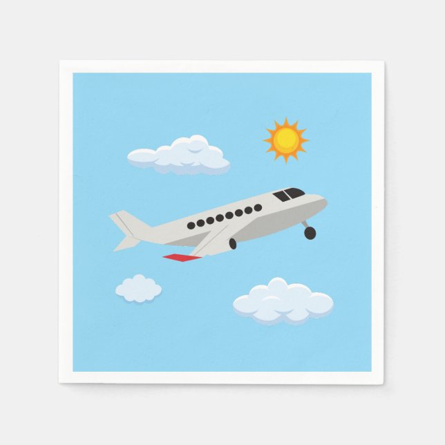 Aeroplanes Party Collection! Napkin (Front)